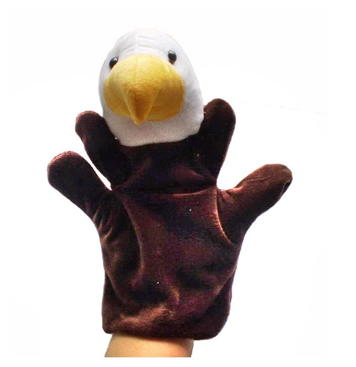 Eagle plush animal hand puppet