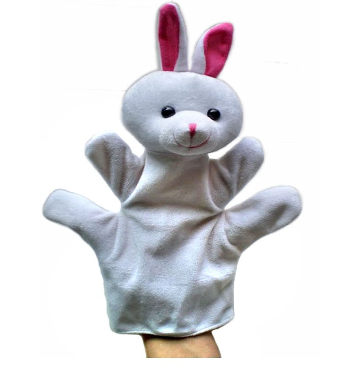 Rabbit plush animal hand puppet