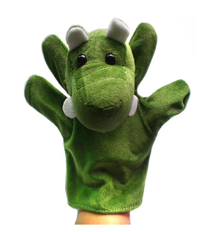 Crocodile plush animal hand puppet