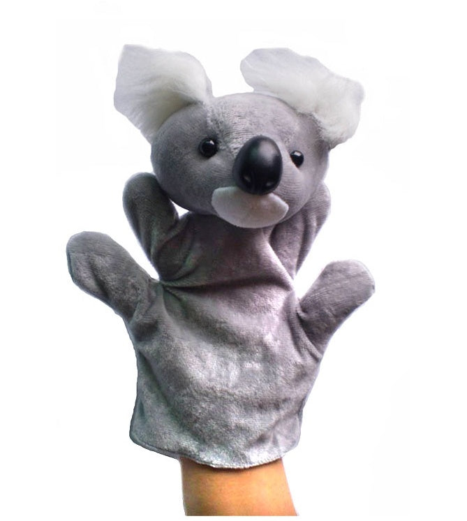 Koala plush animal hand puppet