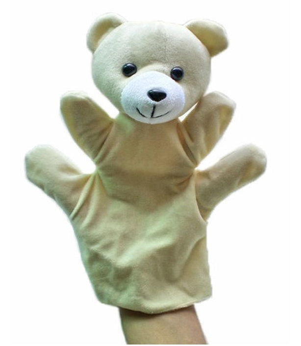 Bear plush animal hand puppet
