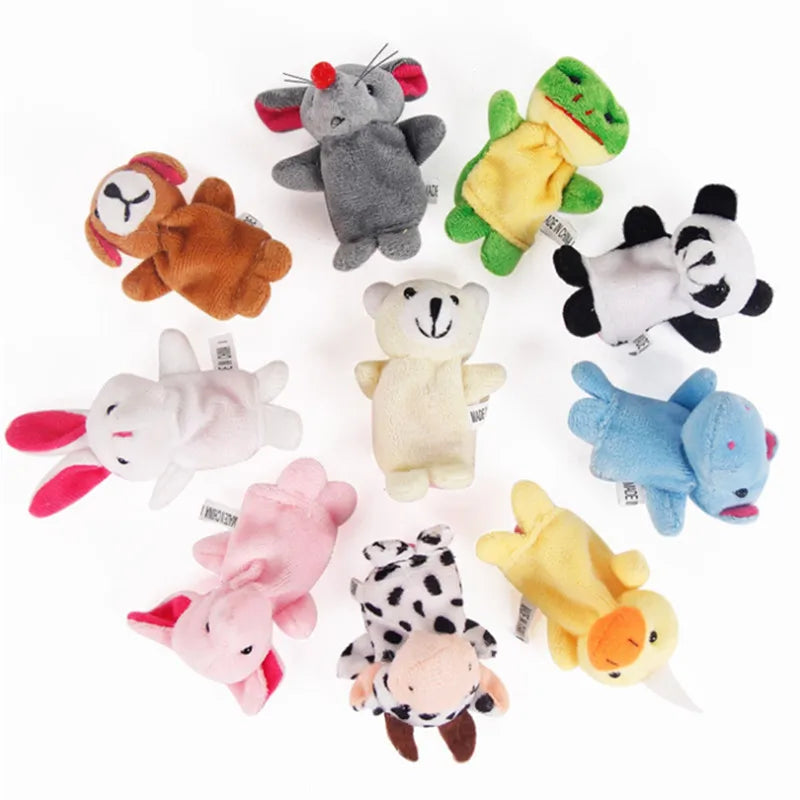 Montessori Finger Puppets for interactive storytelling and early learning at BubeBaby