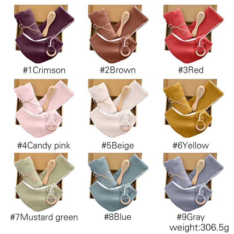 Discover our  Bib, crafted from soft cotton for babies. Ideal for ages 0-36 months, this unisex bib features a solid pattern and serves multiple purposes: a triangle scarf, feeding bib, and burp cloth. Weighing 306g, it's a versatile and essential addition to any baby’s mealtime routine