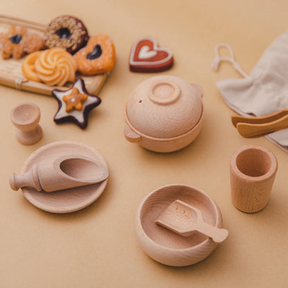 Discover our Babylove CE-certified Wooden Montessori Sand Play Set, ideal for children aged 3-14 years. Made from solid beech wood, this sensory play set includes sand and grain bowl holders, perfect for hands-on, organic learning. Unisex design, always use with adult supervision
