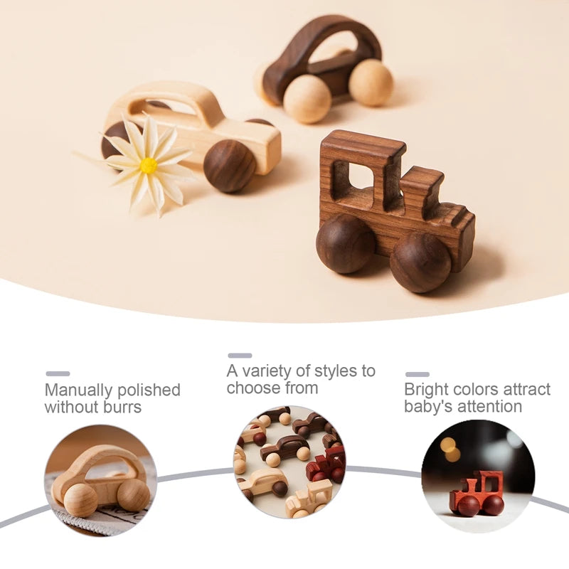 Montessori Beech Wood Toys for toddlers, featuring natural materials and educational designs from BubeBaby