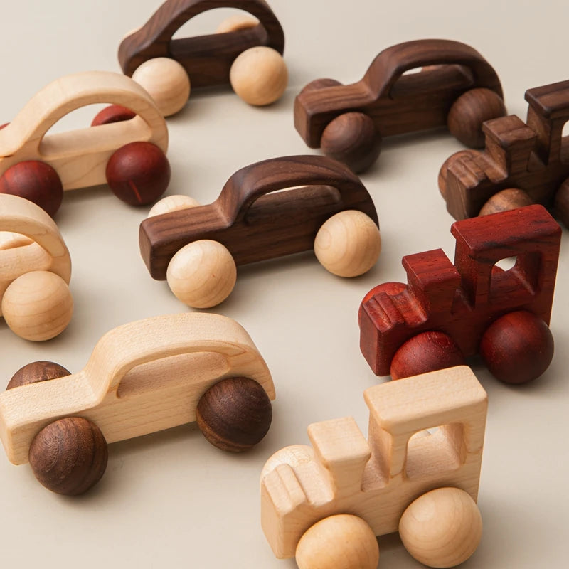 Montessori Beech Wood Toys for toddlers, featuring natural materials and educational designs from BubeBaby