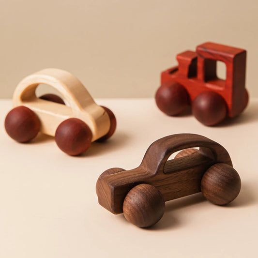Montessori Beech Wood Toys for toddlers, featuring natural materials and educational designs from BubeBaby