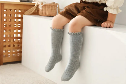 Bubebaby Babylove High-quality cotton children's socks for spring and autumn, solid pattern, true to size, available for ages 0 to 12 years. Each package includes one pair of socks. A must-have for any child’s wardrobe