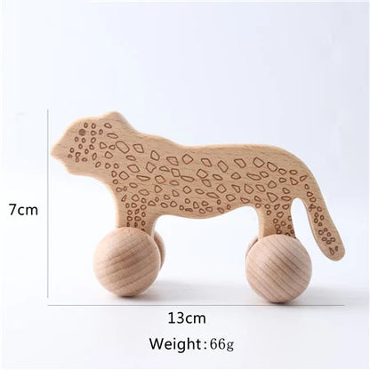 Montessori Beech Wood Toys for toddlers, featuring natural materials and educational designs from BubeBaby