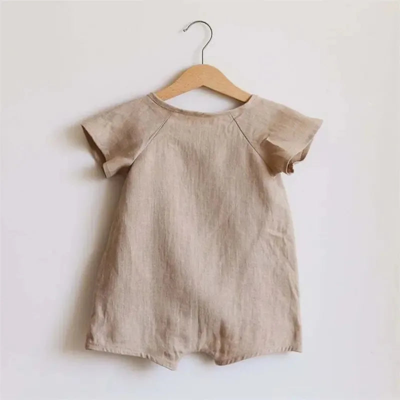 Cute and comfortable BabyLove cotton overall, perfect for infants, made of soft and breathable material