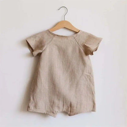 Cute and comfortable BabyLove cotton overall, perfect for infants, made of soft and breathable material
