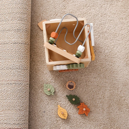 Montessori Multifunctional Forest Adventure Play Set With Gears and Shapes
