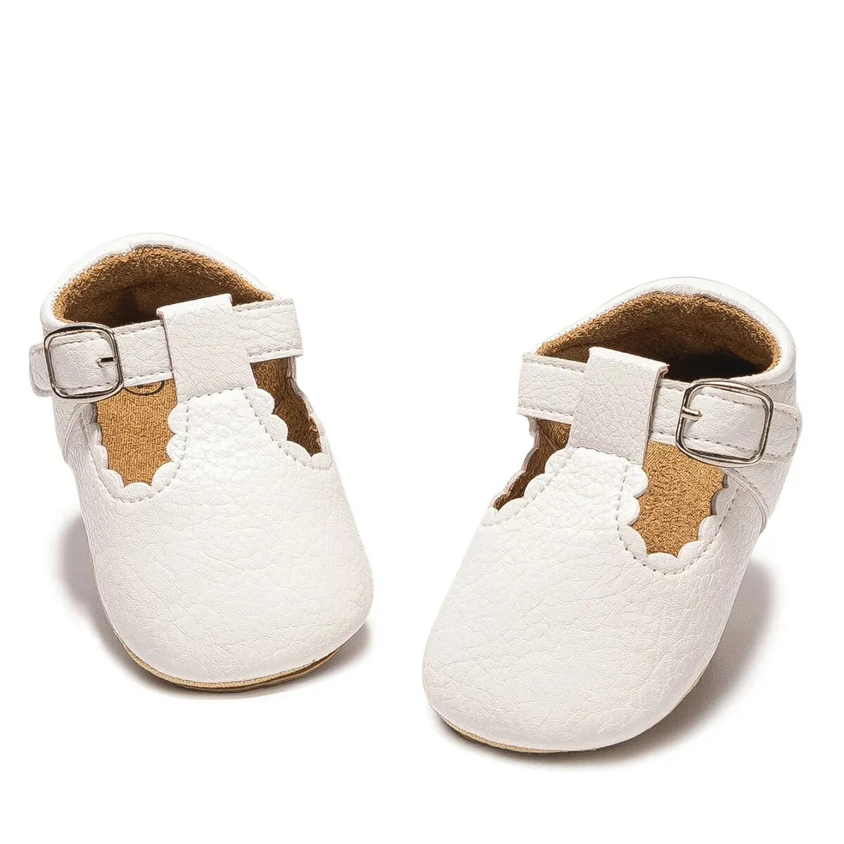Bubebaby BabyLove faux leather dress shoes in a classic look. The shoes feature a sleek, polished design perfect for special occasions or formal wear. With a soft, cushioned interior for comfort
