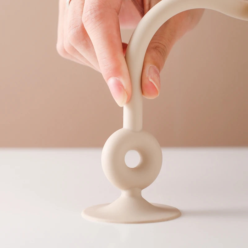 Montessori Wood Silicone Cognitive Rings