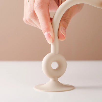 Montessori Wood Silicone Cognitive Rings