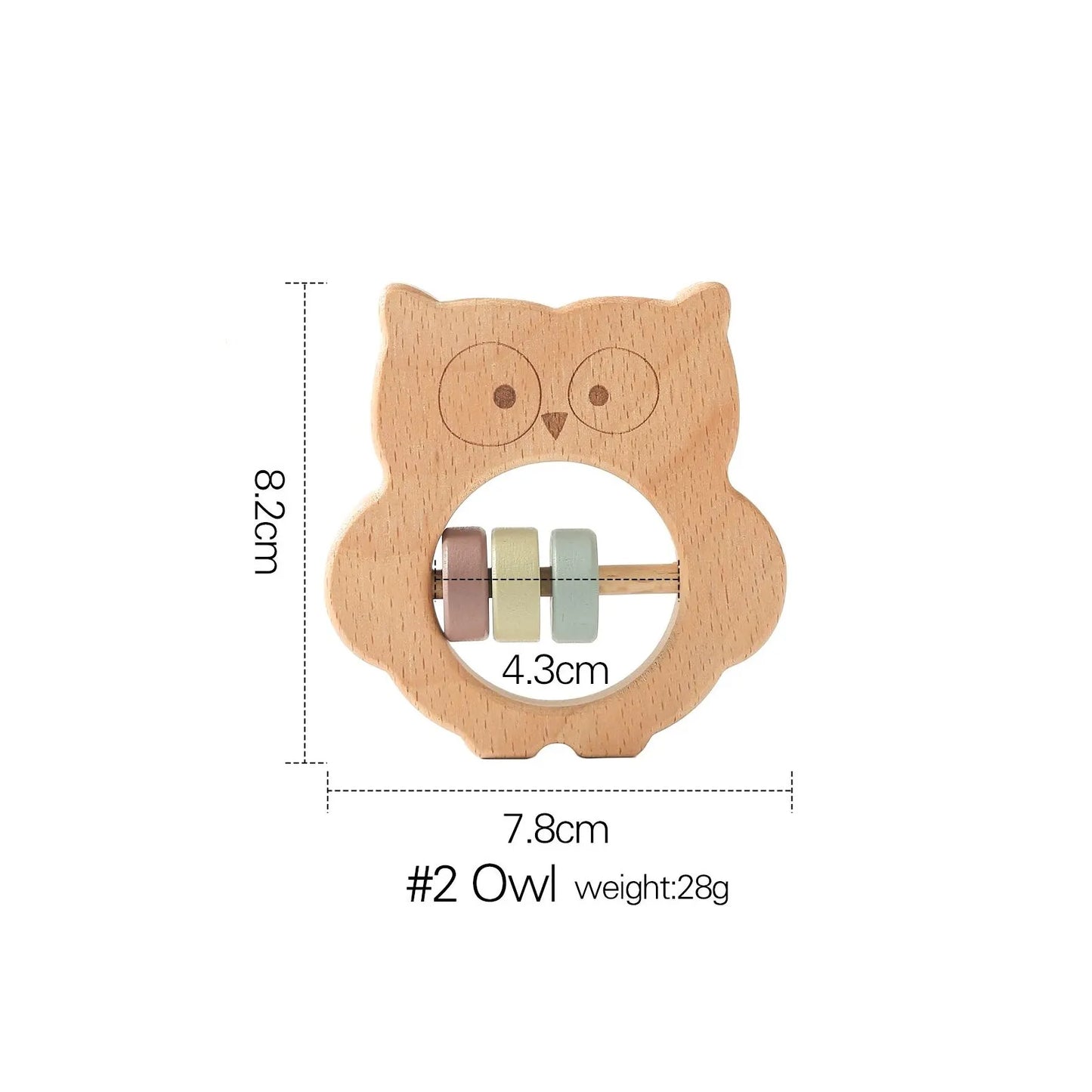 Explore our natural wood geometric rattle from Bubebaby BabyLove, designed for babies aged 0-36 months. CE-certified and crafted from high-quality wood, this unisex rattle features a variety of geometric shapes. Perfect for early sensory development and safe for all little ones