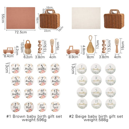 Discover the Montessori BabyLove Gift Set at BubeBaby, perfect for infants and toddlers. This unisex set includes classic bath toys like rubber ducks and boats. Ideal for 0-6 months, it promotes sensory development and makes a thoughtful gift. Note: Keep away from fire 