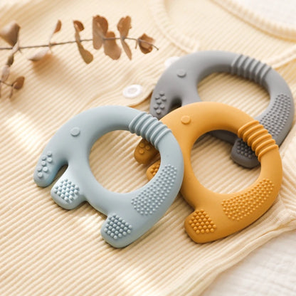 Safe and durable Babylove teether by Bubebaby for babies aged 0-36 months, free from latex, nitrosamines, phthalates, BPA, and PVC. Packed as a single item and designed with baby safety in mind