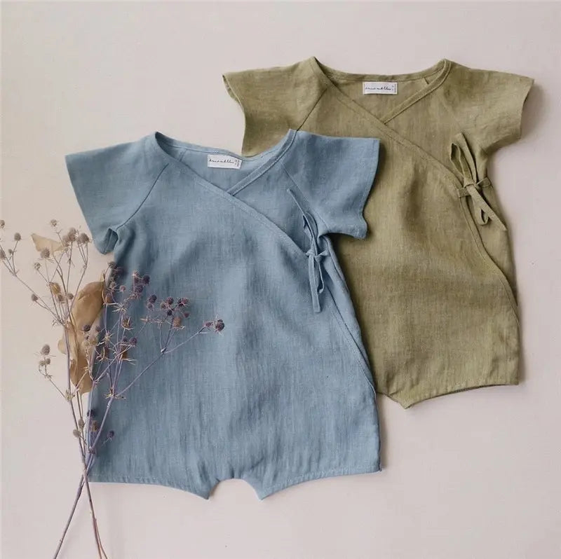 Cute and comfortable BabyLove cotton overall, perfect for infants, made of soft and breathable material