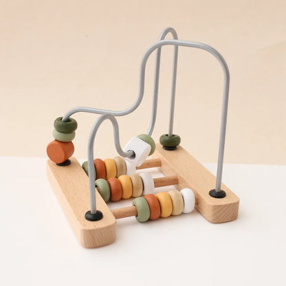 Montessori Multifunctional Forest Adventure Play Set With Gears and Shapes