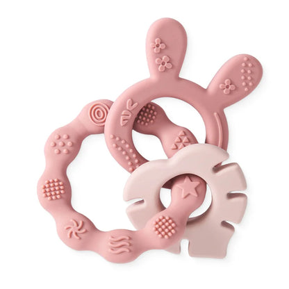 Introducing our Bubebaby Babylove Teether Bracelet, crafted from safe, BPA-free silicone, ideal for ages 0-36 months. This latex, nitrosamine, and phthalate-free teether offers effective tooth care in a fun, cartoon whimsical shape. Available in various colors and sizes, it comes conveniently bagged or boxed for easy gifting.