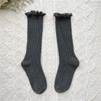 Bubebaby Babylove High-quality cotton children's socks for spring and autumn, solid pattern, true to size, available for ages 0 to 12 years. Each package includes one pair of socks. A must-have for any child’s wardrobe