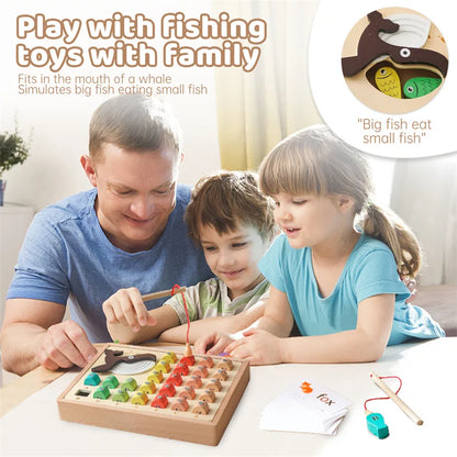 Explore our Spelling Fishing Magnet Game from Bubebaby Babylove!  Perfect for ages 3-6 years, this engaging game features an animals & nature theme. Please note: keep away from fire and small pieces may pose a choking hazard. CE certified for safety in Europe, it’s a fun and educational choice for your little ones! 