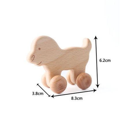 Montessori Beech Wood Toys for toddlers, featuring natural materials and educational designs from BubeBaby