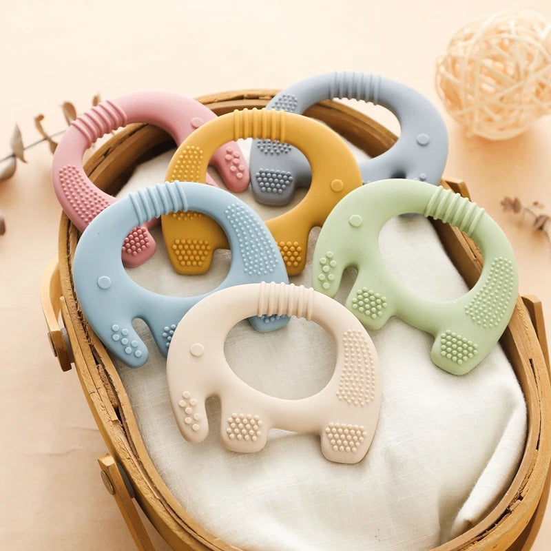 Safe and durable Babylove teether by Bubebaby for babies aged 0-36 months, free from latex, nitrosamines, phthalates, BPA, and PVC. Packed as a single item and designed with baby safety in mind