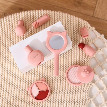 Discover our CE-certified silicone makeup cosmetics set, perfect for ages 3-6. Safe and chemical-free, this play set encourages creativity and imaginative play, allowing little ones to explore their style in a fun, secure way. Ideal for budding beauty enthusiasts babylove montessori