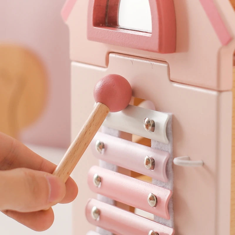 Explore our BabyLove Europe-certified (CE) Montessori Wooden Toys for children aged 3-6 years at Bubebaby. This multifunctional, five-in-one educational toy is designed to enhance hand-eye coordination, fine motor skills, logical thinking, and spatial imagination. Available for both direct sales and wholesale.