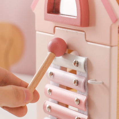 Explore our BabyLove Europe-certified (CE) Montessori Wooden Toys for children aged 3-6 years at Bubebaby. This multifunctional, five-in-one educational toy is designed to enhance hand-eye coordination, fine motor skills, logical thinking, and spatial imagination. Available for both direct sales and wholesale.