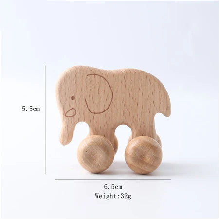 Montessori Beech Wood Toys for toddlers, featuring natural materials and educational designs from BubeBaby