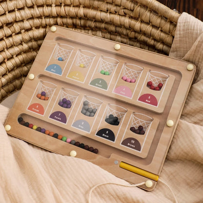 Montessori Magnetic Sorting Board