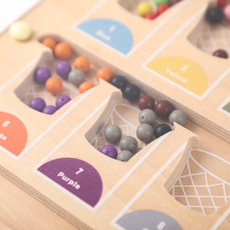 Montessori Magnetic Sorting Board