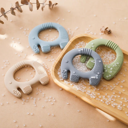 Safe and durable Babylove teether by Bubebaby for babies aged 0-36 months, free from latex, nitrosamines, phthalates, BPA, and PVC. Packed as a single item and designed with baby safety in mind