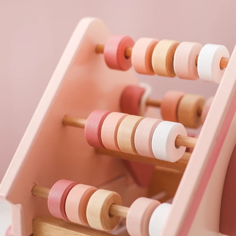 Explore our BabyLove Europe-certified (CE) Montessori Wooden Toys for children aged 3-6 years at Bubebaby. This multifunctional, five-in-one educational toy is designed to enhance hand-eye coordination, fine motor skills, logical thinking, and spatial imagination. Available for both direct sales and wholesale.
