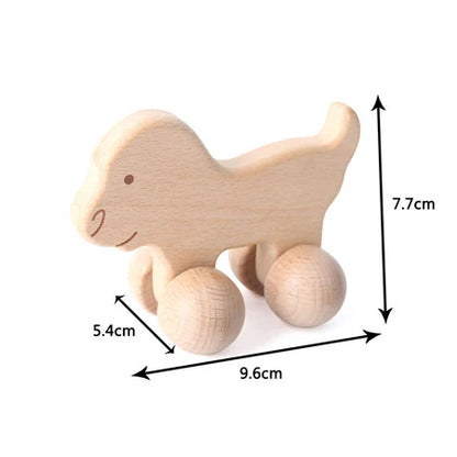 Montessori Beech Wood Toys for toddlers, featuring natural materials and educational designs from BubeBaby