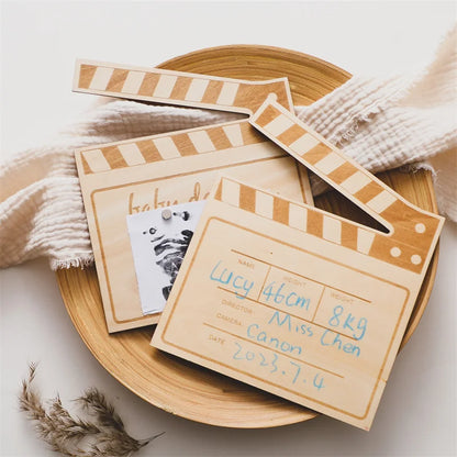 Wooden Chalkboard Milestone Memory Board