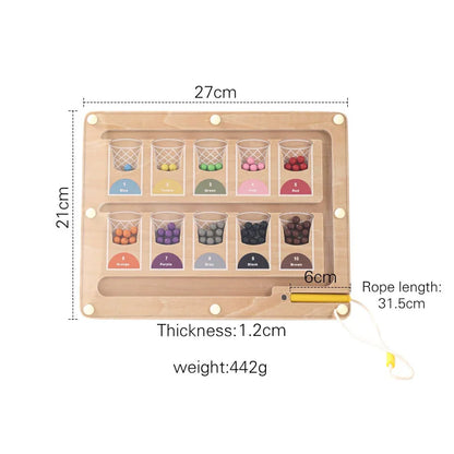 Montessori Magnetic Sorting Board